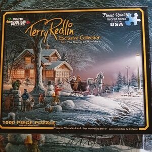 White Mountain Terry Redlin Exclusive Collection Puzzle